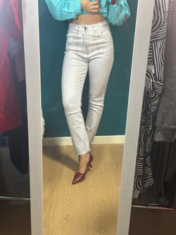 Denim argento